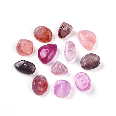 Transparent Acrylic Beads X1-TACR-T028-39C-1