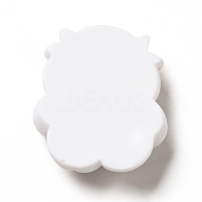 Lovely Animal Opaque Resin Cabochons RESI-B012-01E-1
