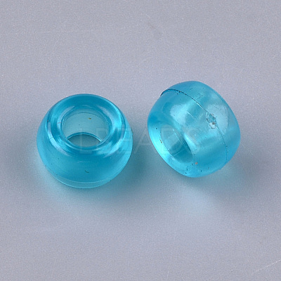 Transparent Acrylic Beads TACR-T004-01-1