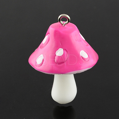 Resin Pendants RESI-S295-07-1