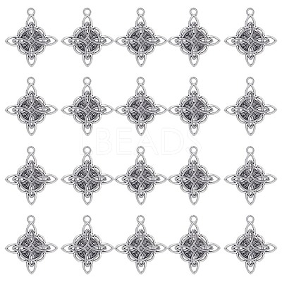 50Pcs Tibetan Style Alloy Pendants FIND-SC0007-81-1