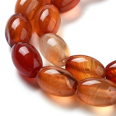 Natural Red Agate Beads Strands G-B106-B06-01-1