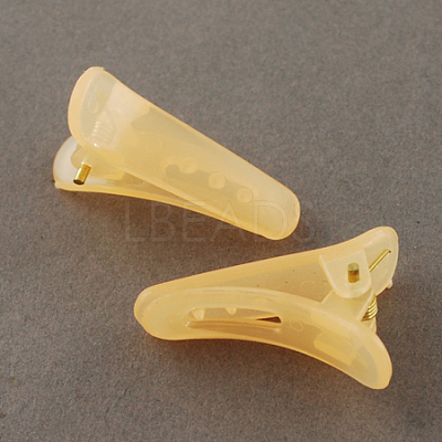 Acrylic Alligator Hair Clip Findings X-PHAR-R069-M-1