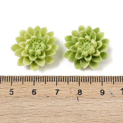 Synthetic Coral Dyed Carved Beads SHEL-Z003-03D-02-1