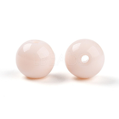 Opaque Solid Color Glass Beads X1-GLAA-N007-10mm-A01-1