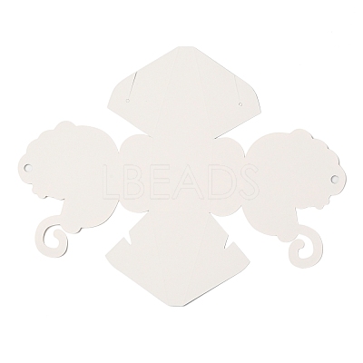 Baby Trolley Shape with Kid Pattern Candy Packaging Box CON-F012-03A-1