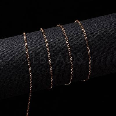 Brass Cable Chains CHC-S003-11G-1