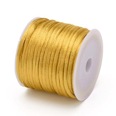Nylon Satin Rattail Cords NWIR-L006-1mm-18-1