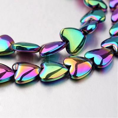 Electroplate Non-magnetic Synthetic Hematite Bead Strands G-F300-22D-02-1