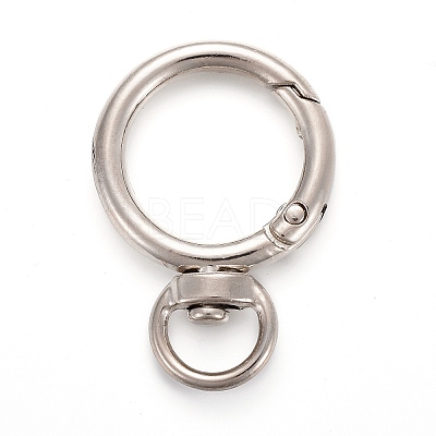 Alloy Swivel Clasps X-KEYC-H109-01-1
