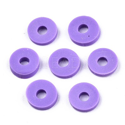 Handmade Polymer Clay Beads CLAY-Q251-8.0mm-42-1