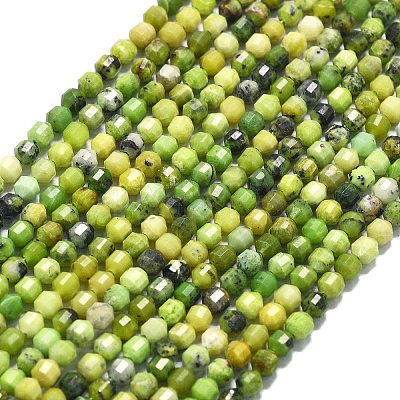 Natural Serpentine Beads Strands G-A260-A15-01-1