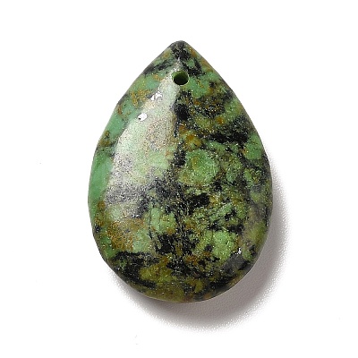 Natural African Turquoise(Jasper) Pendants G-F729-03C-1