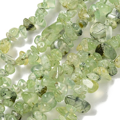 Natural Prehnite Beads Strands G-P332-41A-1