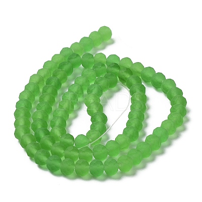 Transparent Glass Beads Strands X-EGLA-A034-T10mm-MD11-1