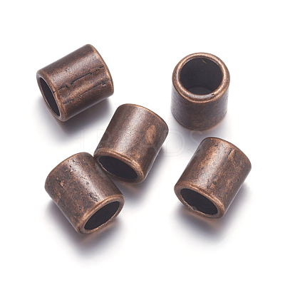 Tibetan Style Alloy Beads TIBEP-A101917-R-LF-1