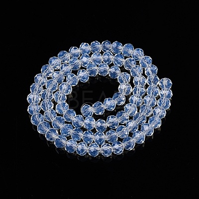 Glass Beads Strands EGLA-A044-J6mm-D06-1