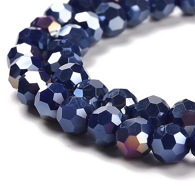 Opaque Glass Beads Stands EGLA-A035-P6mm-B09-1