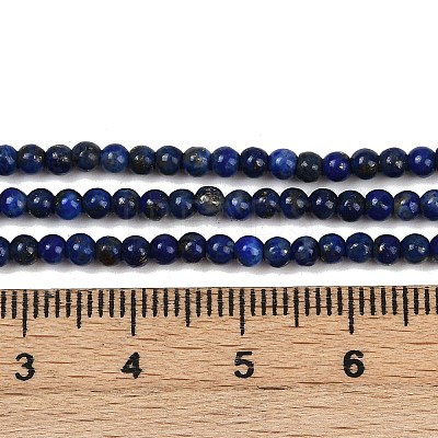 Natural Lapis Lazuli Beads Strands G-RM250101-B37-1