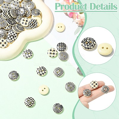 Wood Buttons BUTT-CJC0002-03B-1