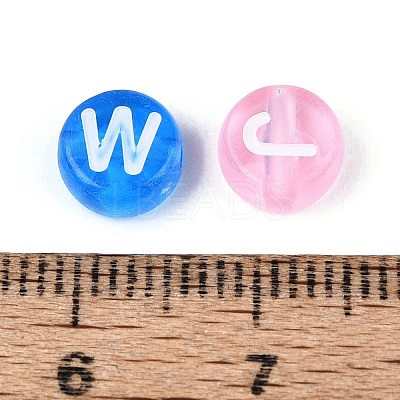 Transparent Acrylic Beads TACR-Q013-03-1