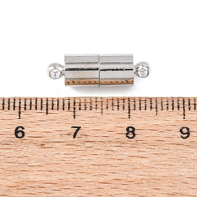 Brass Magnetic Clasps with Loops MC027-NF-1