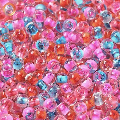 Transparent Glass Round Seed Beads X1-SEED-B001-05A-14-1