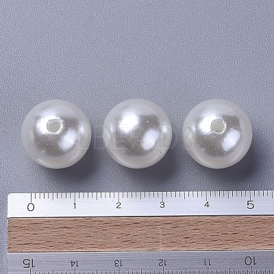 Imitation Pearl Acrylic Beads X-PL607-22-1