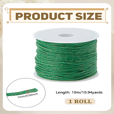 1 Roll Waxed Cotton Thread Cords YC-LP0001-01D-1