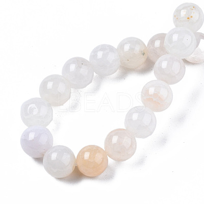 Natural Crackle Agate Beads Strands G-S359-240B-1-1