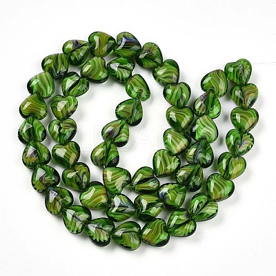 Millefiori Glass Beads Strands GLAA-T023-34H-1