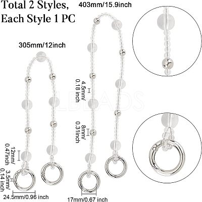 Acrylic Bag Handles FIND-CA0001-30P-1