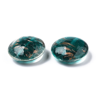 Handmade Gold Sand Lampwork Beads LAMP-N031-01-04-1