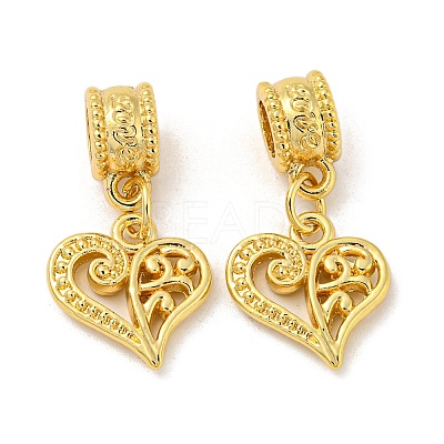 Tibetan Style Alloy European Dangle Charms PALLOY-F199-29G-1