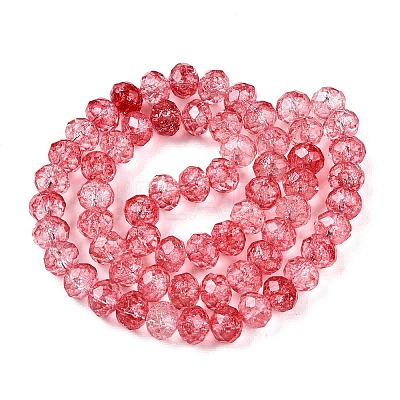 Transparent Glass Beads Strands X-GLAA-T023-8mm-A13-1