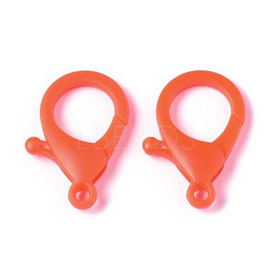 Plastic Lobster Claw Clasps KY-ZX002-01-B-1
