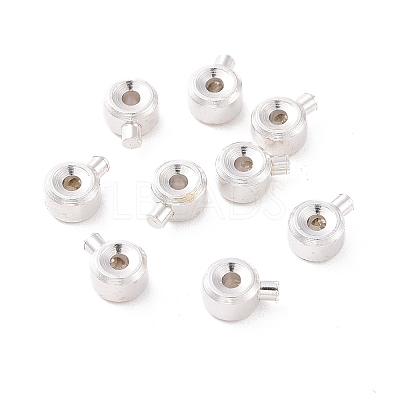 925 Sterling Silver Crimp Beads STER-D035-01S-1