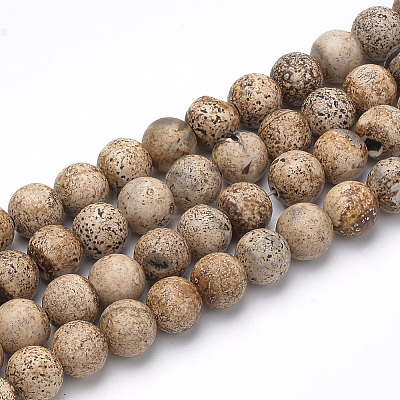 Dyed Natural Agate Beads Strands LS-G-Q462-130D-6mm-1