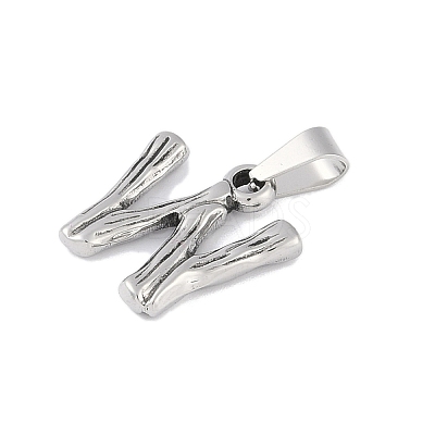 Non-Tarnish 304 Stainless Steel Pendants STAS-F235-01P-W-1