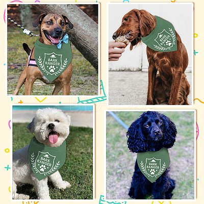 Cotton Dog's Kerchief AJEW-WH0503-014-1