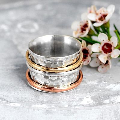 Retro Alloy Turquoise Finger Rings FS-WG5E832-01-1