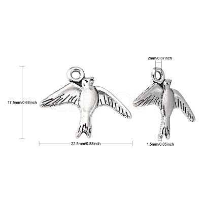 Alloy Pendants EA11924Y-1