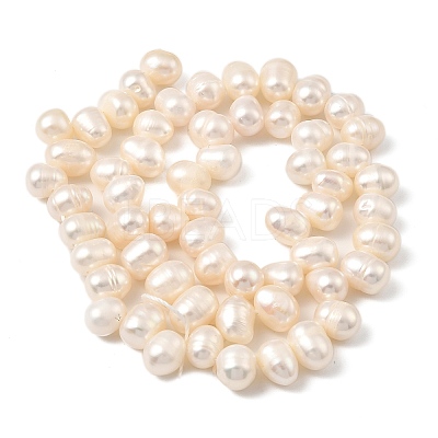 Natural Cultured Freshwater Pearl Beads Strands PEAR-I007-04F-01A-1
