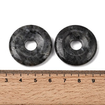 Natural Larvikite Pendants G-A320-01A-22-1