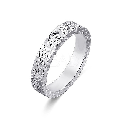 Brass Crushed Ice Pattern Finger Rings FS-WG1F485-08-1
