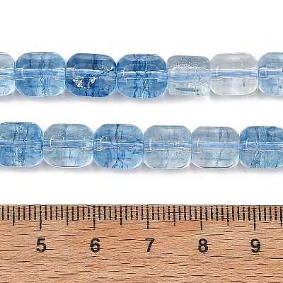 Transparent Glass Beads Strands GL-A001-01A-05-1