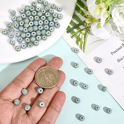 120Pcs Handmade Porcelain Beads PORC-PA0001-30E-1