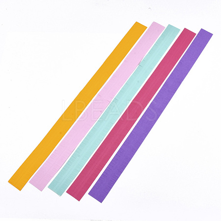 DIY Flower Paper Quilling Strips DIY-T002-07A-1