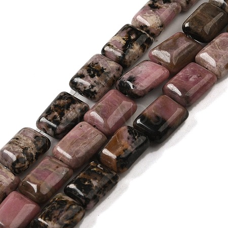 Natural Rhodonite Beads Strands G-G085-A16-01-1