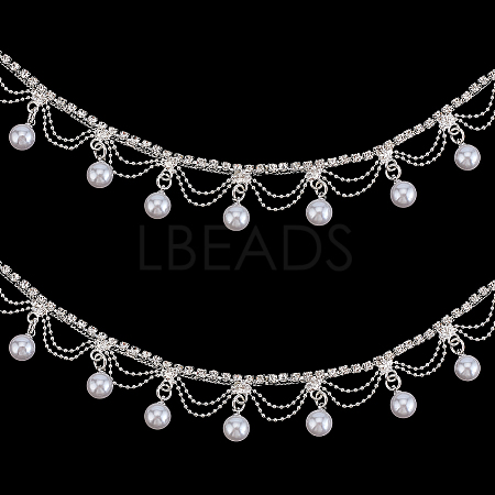 1Pc Alloy Rhinestone Chains FIND-WR0012-61-1